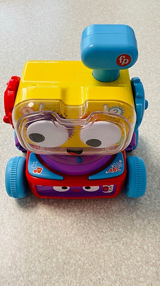 Fisher-Price 4-in-1 Robotti Tino – käytetty, siisti