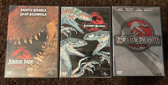Jurassic Park Trilogia DVD