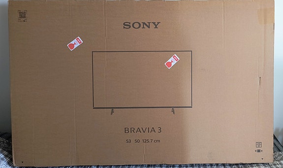 50" Sony K-50S3 / BRAVIA 3 TV -UUSI-