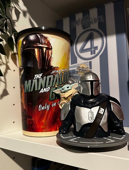 Star wars mandalorian muki & figuuri