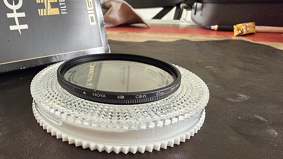 Hoya HD CIR-PL 67 mm suodin, kuin uusi