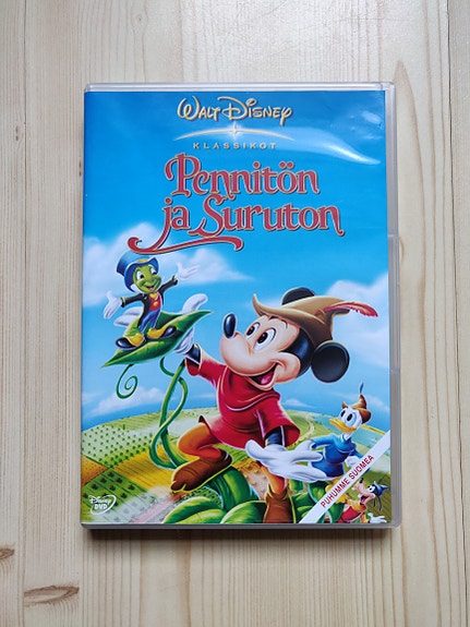Pennitön ja suruton DVD