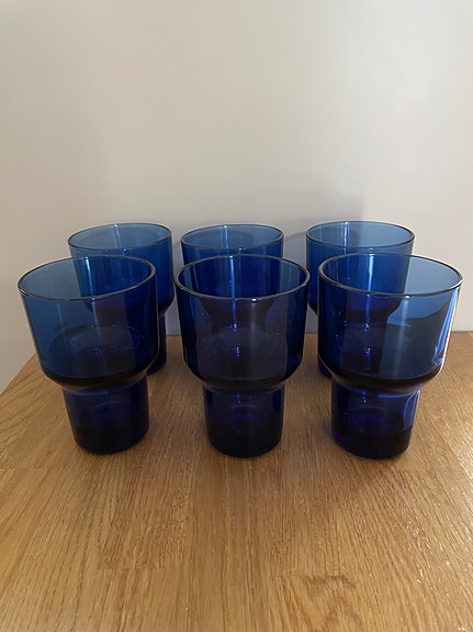 Iittala Ote juomalasi ultramariininsininen
