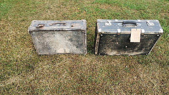 Vintage matkalaukut