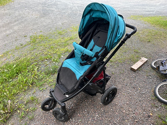 Britax yhdistelmävaunut turkoosi-musta
