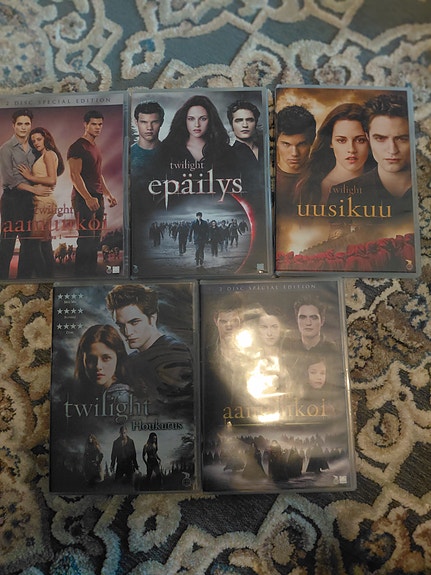 Twilight dvd setti