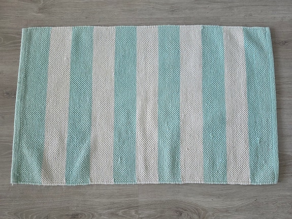 Matto 87x54cm vihreä-vaaleanvihreä