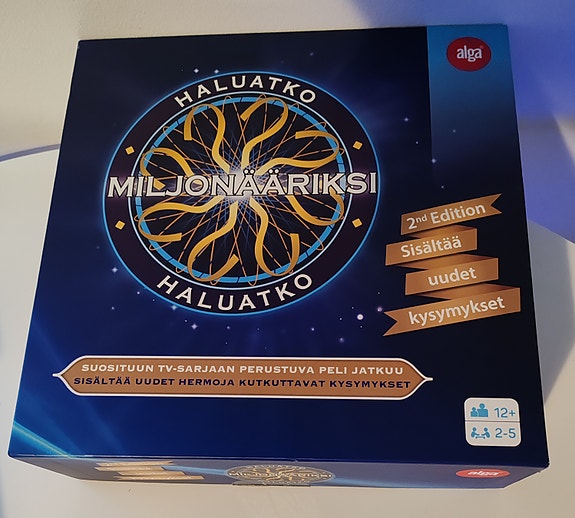 Haluatko Miljonääriksi peli