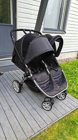 Britax B-agile double tuplarattaat musta