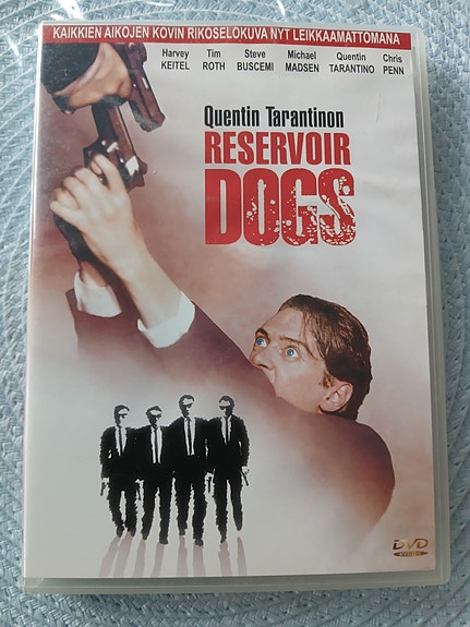 Reservoir Dogs DVD K-18 Leikkaamaton versio