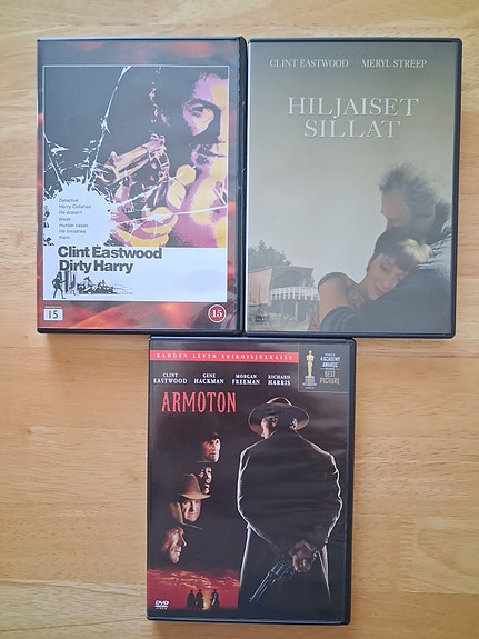 CLINT EASTWOOD 3 DVD