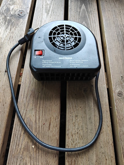 Defa auton sisätilanlämmitin 600W