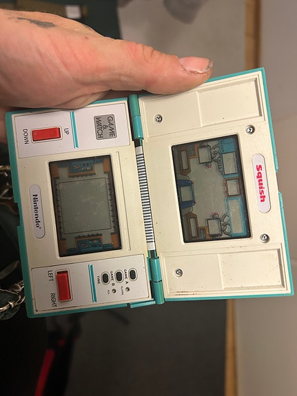 Nintendo Game & Watch Squish pelikonsoli