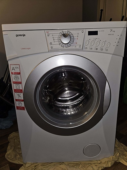 Gorenje edestä täytettävä pesukone 7kg + kuljetus
