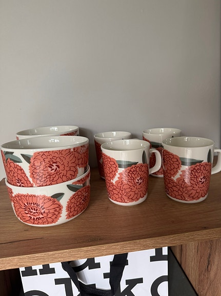 Uudet Marimekko Primavera mukit ja kulhot