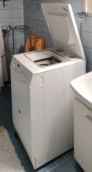 Pyykinpesukone Siemens suoraan käytöstä