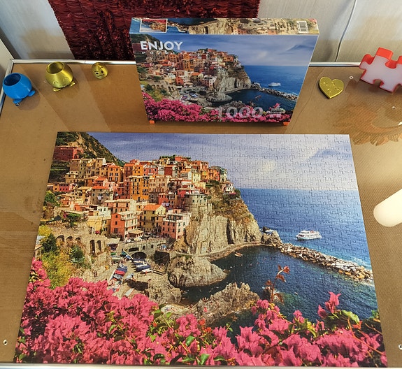 Enjoy 1000 palan palapeli Cinque Terre maisema