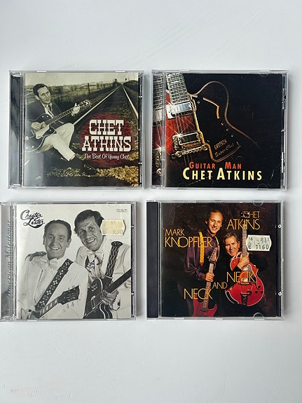 Chet Atkins, Les Paul, Mark Knopfler  CD-levysetti 5 kpl