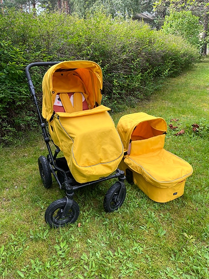 Ora yhdistelmävaunut keltaiset
