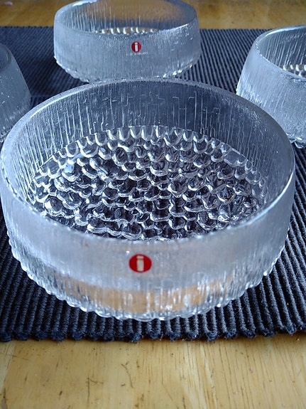 Iittala lasikulhot kirkas