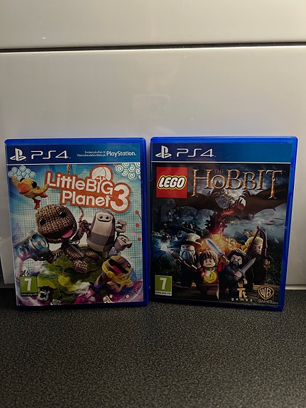 PS4 LittleBigPlanet 3 ja LEGO The Hobbit -pelit