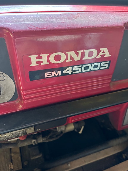 Honda EM 4500S aggregaatti