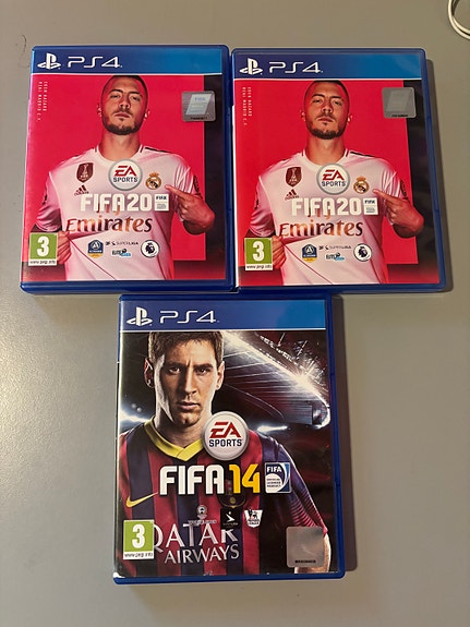 FIFA 20 ja FIFA 14 PS4 pelit