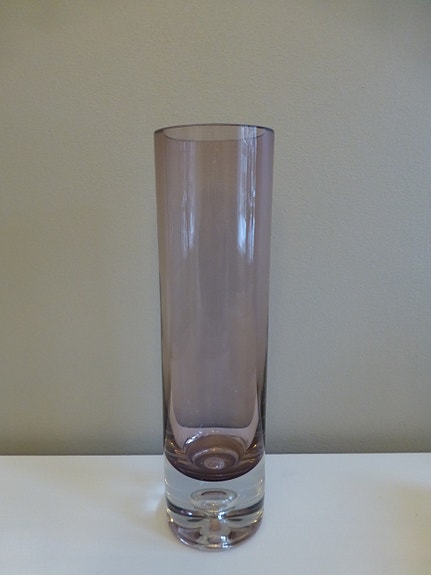 Tapio Wirkkala 3586 maljakko, vaalea lila kork. 29 cm