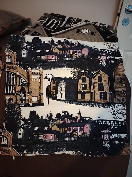 Vallila Oulu koristetyynynpäällinen