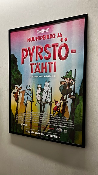 Muumipeikko ja pyrstötähti - juliste - 70x100