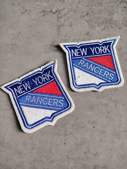 New York Rangers kangasmerkit 2kpl