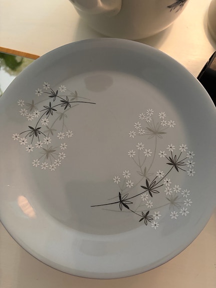 Arabia Lumikukka leipälautanen