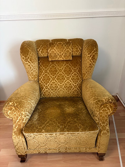Vintage nojatuoli 1940-1950-luku