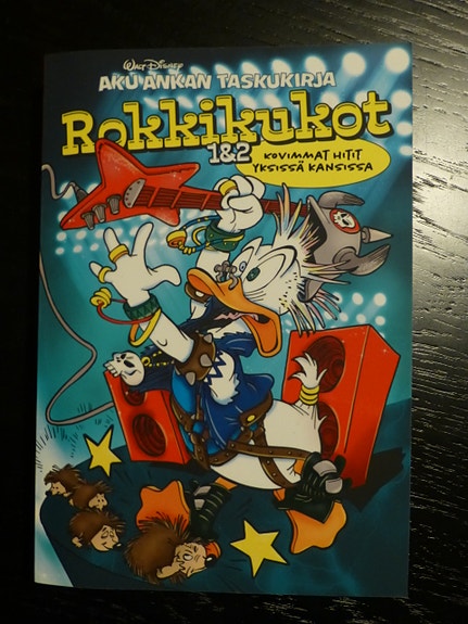 Aku Ankka Rokkikukot 1 & 2 taskukirja