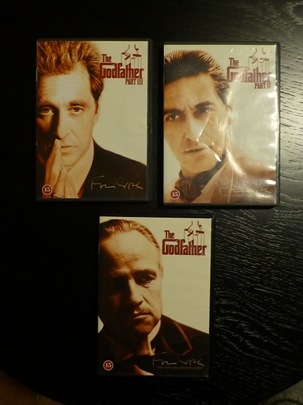 Kummisetä I, II & III DVD