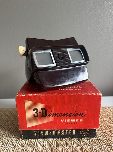 View-Master katselulaite + laatikko