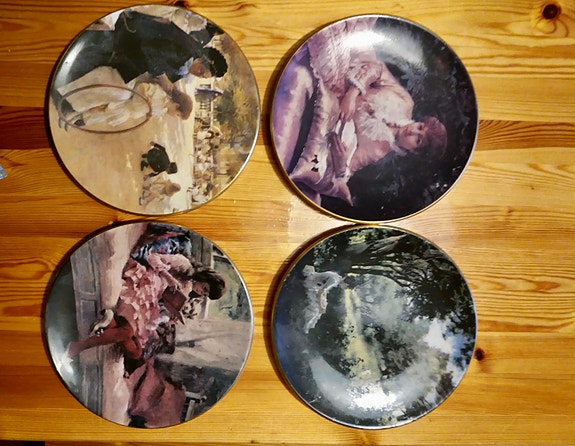 Arabia Edelfeltin Mestariteokset, nrot 2,4,5 ja 6