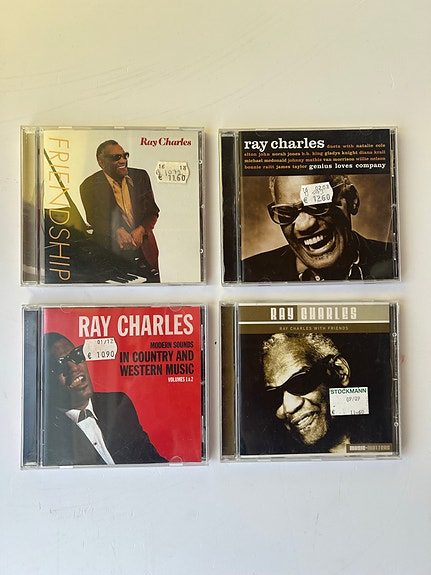 Ray Charles CD-levyt 4 kpl