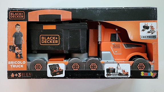 BRIO Black+Decker leikkirekka ja työkalusetti