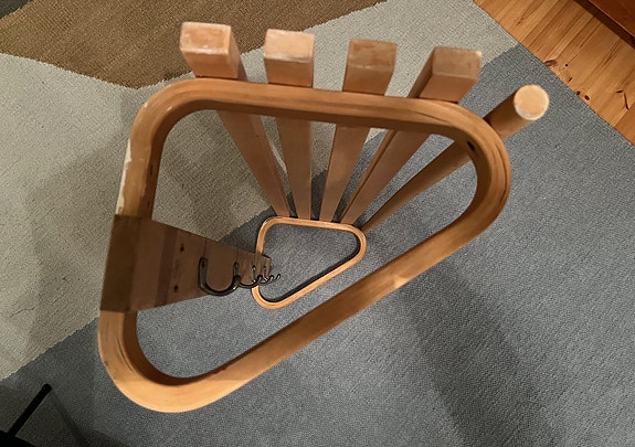 Artek naulakko 109, leveys 100 cm, 50-60-luku