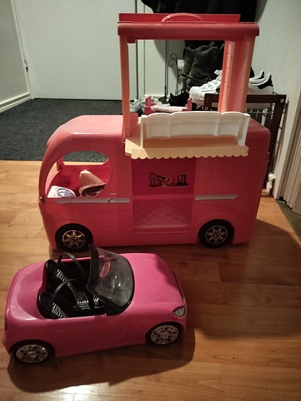 Barbie asunto auto ja urheilu auto