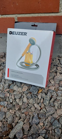Lämminvesisuihku letkulla