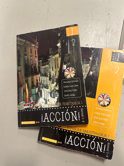 ¡Acción! espanjan oppikirjat