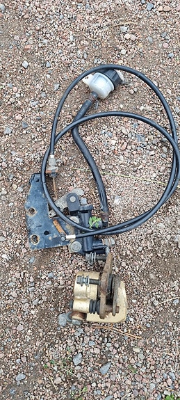 Keeway atv50 takajarru setti