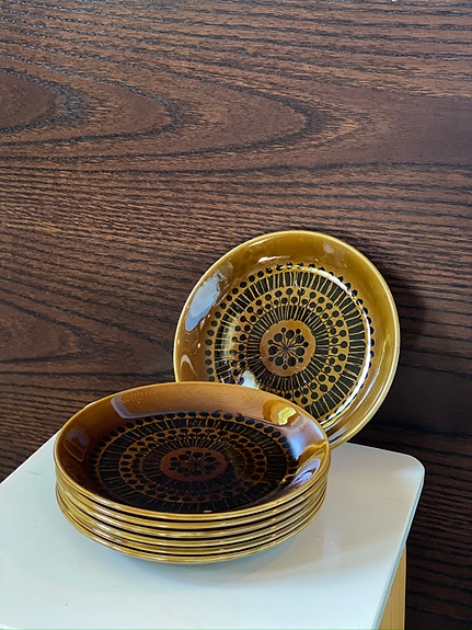 Retro lautaset