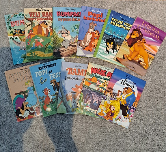 Lasten oma kirjakerho Walt Disney kirjat