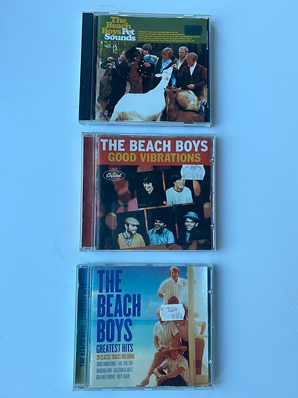 The Beach Boys Good Vibrations & Greatest Hits CD-levyt