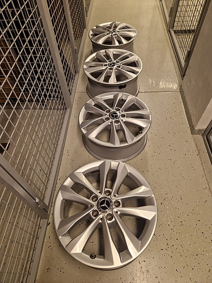 Mercedes-Benz alumiinivanteet "17