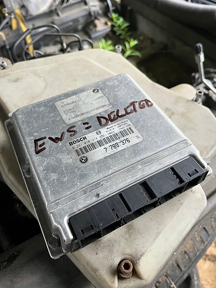 Bmw m57 ecu josta ajonesto poistettu