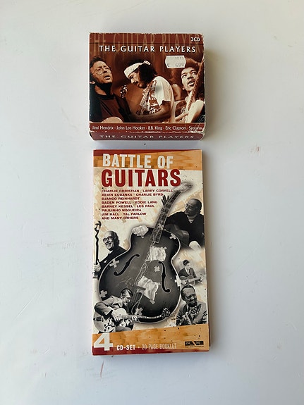 The Guitar Players & Battle of Guitars CD-boksit 7 CD